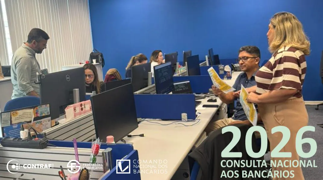 Consulta Nacional mobiliza a categoria bancária em todo o país